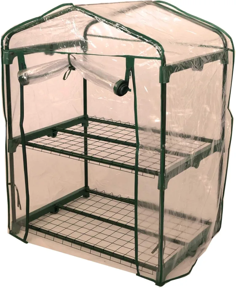 Folien-Gewächshaus 69x49x93 cm Mini-Treibhaus Frühbeet für Balkon – Bild 1