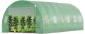 VOUNOT® Gewächshaus Foliengewächshaus Winterfest Tomatenhaus Folientunnel, 3x3x2m 9m² - Thumbnail 9