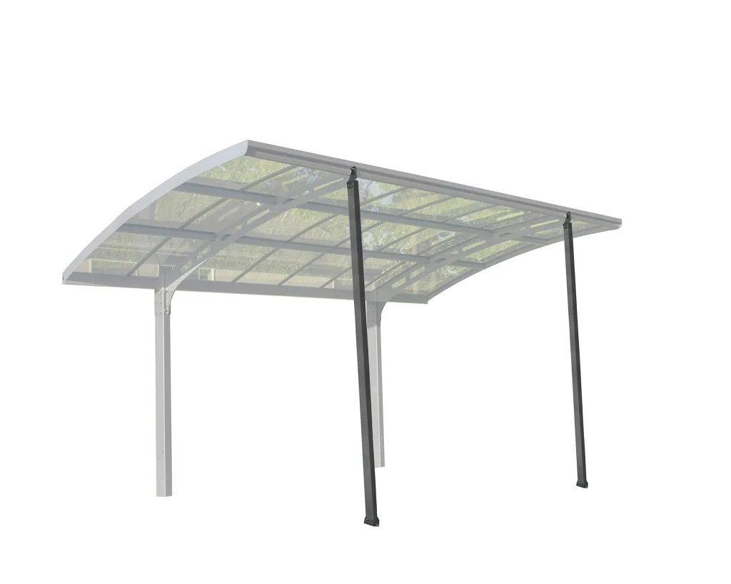 Palram Zusatz-Set – geeignet für Palram Arizona 5000 Wave und Breeze Carport
