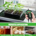 RIOGOO Digitaler Heizmattenthermostatregler für Samenkeimung, Reptilien und Brauen 68-108 ℉ - Thumbnail 3