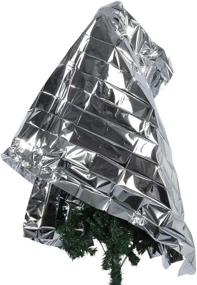 Reflektierende Folie, 210 * 120cm Überzüge Folien, Reflexionsfolie Gewächshaus Garten Reflektierender Film Gewächschaus – Bild 6