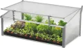 Juwel Thermo Frühbeet 130/60 (Aufsatz für Timber Hochbeete, Fenster mit Windsicherung, einfache Montage, Hohlkammerplatten 4 mm, Wärmeisolierung) 20342 - Thumbnail 5