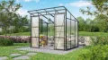 Vitavia Playa 5900 ESG/HKP, anthrazit Gewächshaus 1 aufstellbares Seitenfenster Pultdach - Thumbnail 2