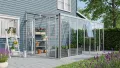 Vitavia Athena 11900 ESG/HKP Anlehngewächshaus Gewächshaus 3 Dachfenster Alu eloxiert - Thumbnail 3