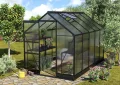 Vitavia Gewächshaus Apollo 6200, HKP 6mm, schwarz - Thumbnail 2