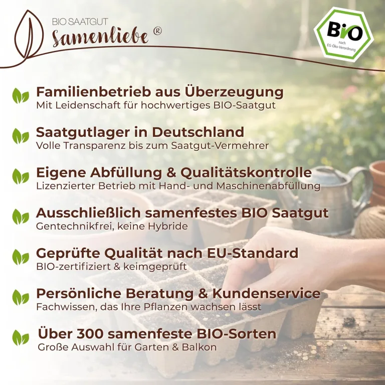Samenliebe BIO Cherrytomaten Samen | Tomate Black Cherry - süß & klein - samenfestes BIO Saatgut – Bild 7