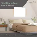 Heidenfeld Infrarotheizung HF-HP100-3 | ???????? ???????????????????? ???????????????????????????????? - 300 Watt - Bis 8 m² - Infrarot Heizkörper - Elektroheizung mit Thermostat - Überhitzungsschutz (HF-HP100-3 300 Watt) - Thumbnail 4