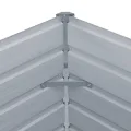 vidaXL Hochbeet Pflanzenbeet Gemüsebeet Pflanzkasten Frühbeet Gartenbeet Pflanzkübel Blumenkasten Blumenbeet 160x80x45cm Verzinkter Stahl Braun - Thumbnail 5