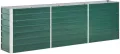 vidaXL Hochbeet 160 x 80 x 77 cm Verzinkter Stahl Grün - Thumbnail 8