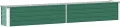 vidaXL Hochbeet 160 x 80 x 77 cm Verzinkter Stahl Grün - Thumbnail 9