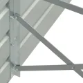 vidaXL Hochbeet Verzinkter Stahl 320×40×45 cm Grau Pflanzkübel Pflanzkasten - Thumbnail 5