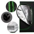Grow Zelt für Pflanzen Zuchtzelt Gewächshaus Box Garten Anzucht Gemüse Kräuter Grow Schrank Indoor 120 x 60 x 180 cm Blumen klein Tomaten Hydro Green Kingpower - Thumbnail 4