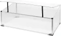 Wiltec Frühbeet Gewächshaus aus Aluminium, 100 x 60 x 40 cm, Gemüsebeet mit arretierbarem Dach und 2 Flügeln, witterungsbeständig, UV-Schutz - Thumbnail 8