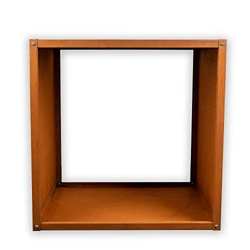Köhko® Designer Pflanzrahmen (Ohne Boden) aus Cortenstahl als Bausatz QUADER 80x80x50 cm…… – Bild 10