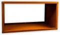 Köhko® Designer Hochbeet Rahmen (Ohne Boden) aus Cortenstahl als Bausatz TROG 120x50x40 cm… - Thumbnail 2