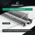Gewächshausklammern aus 304 Edelstahl (rostfrei) - 100 Stück - Gewächshausklemmen mit hoher Spannkraft - Montageklammern für Glashaus – Gewächshaus Zubehör - 95 x 40 mm - 1,6 mm Dicke - Thumbnail 5