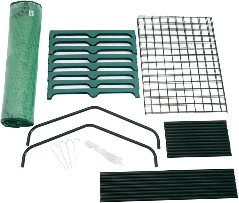 Gardebruk® Gewächshaus Foliengewächshaus platzsparend & stabil mit 3 Ablagen & aufrollbarer Tür Balkon Garten Tomatengewächshaus 126x49x69cm – Bild 5