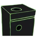 Zelsius Growzelt MyHomeGrow Grow Tent | Indoor Growroom | Growschrank Darkroom Pflanzenzelt Gewächshaus Zuchtzelt (140 x 140 x 200 cm, Grau) - Thumbnail 3