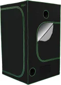 Zelsius Growzelt MyHomeGrow Grow Tent | Indoor Growroom | Growschrank Darkroom Pflanzenzelt Gewächshaus Zuchtzelt (120 x 60 x 180 cm, Grau) - Thumbnail 8
