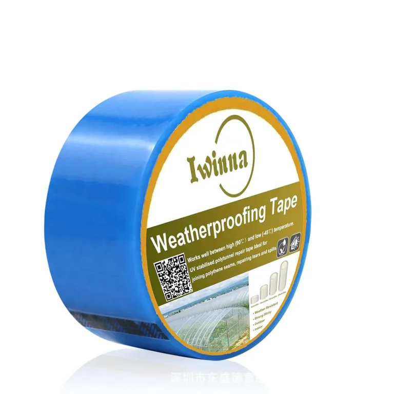Polytunnel Greenhouse Clear Polytheen Reparatie Tape (50-25) – Bild 8