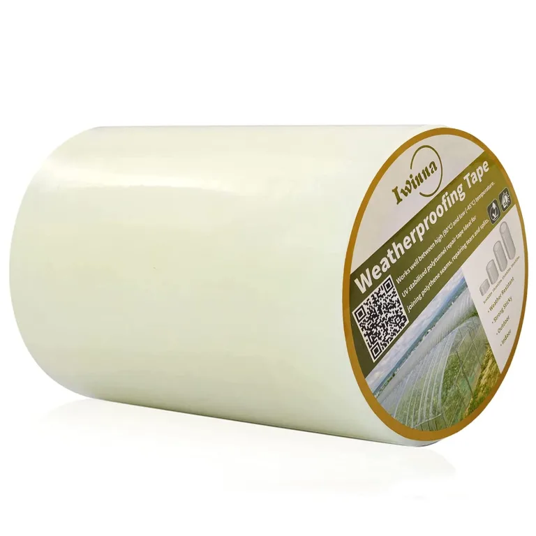 Polytunnel Greenhouse Clear Polytheen Reparatie Tape (50-25) – Bild 9