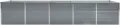 vidaXL Hochbeet Pflanzkübel Pflanzbeet Gemüsebeet Gartenbeet Frühbeet Blumenkasten Pflanzkasten Garten Verzinkter Stahl 400x80x45cm Grau - Thumbnail 8