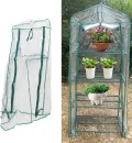 Fydun Gewächshaus - Indoor Outdoor, Garden Green House Warme Gewächshausregale - Pflanzen, Sämlinge, Kräuter oder Blumen in jedem Gartenregal (69 x 49 x 160 cm) anbauen - Thumbnail 2