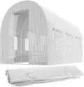 Ersatzfolie für Folientunnel Gartentunnel Gewächshaus Verschiedene Größen PLONOS (2 x 3 m) - Thumbnail 4