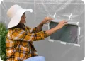 Ersatzfolie für Folientunnel Gartentunnel Gewächshaus Verschiedene Größen PLONOS (2 x 3 m) - Thumbnail 7