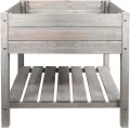 mgc24 Hochbeet Massiv für Kinder - Kiefernholz Grau rechteckig für Garten/Terrasse/Balkon - 79 x 40 x 50 cm - Thumbnail 10