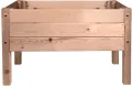 mgc24 Hochbeet Massiv für Kinder - Kiefernholz Grau rechteckig für Garten/Terrasse/Balkon - 79 x 40 x 50 cm - Thumbnail 12