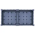 vidaXL Hochbeet Blumenkasten Gemüsebeet Pflanzbeet Blumenbeet Pflanzkasten Blumenkübel Pflanzkübel Kräuterbeet 80x40x23cm Polypropylen - Thumbnail 9