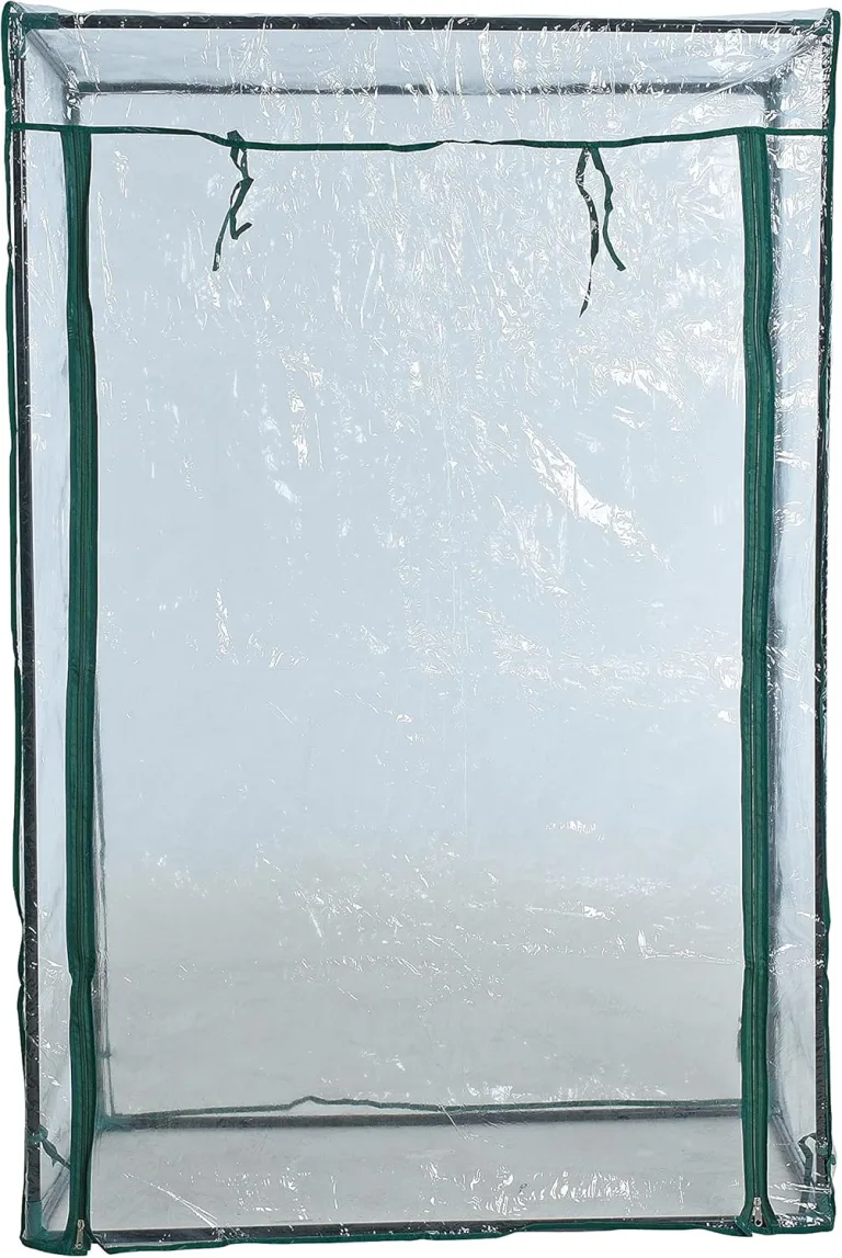 ESTEXO Foliengewächshaus Gewächshaus Tomatengewächshaus Treibhaus Frühbeet Folienzelt mit Rahmen 100x50x150 cm – Bild 4