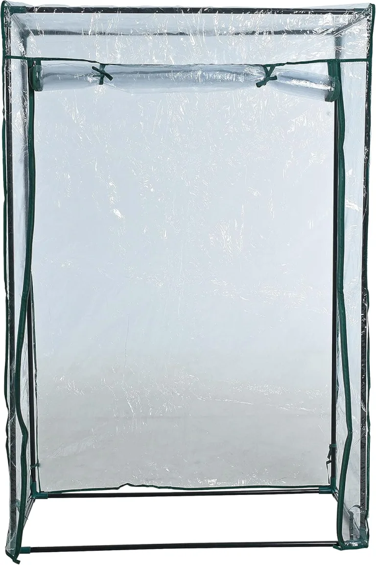 ESTEXO Foliengewächshaus Gewächshaus Tomatengewächshaus Treibhaus Frühbeet Folienzelt mit Rahmen 100x50x150 cm – Bild 6
