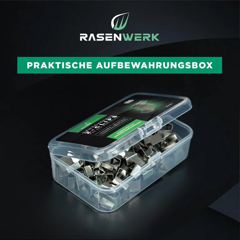 Z-Clips für Gewächshäuser - 100 Stück - aus AISI 304 rostfreiem Edelstahl - für max. 4mm starke Gewächshaus Glasplatten - Haken für Gewächshaus Platten – Bild 3