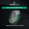 Z-Clips für Gewächshäuser - 100 Stück - aus AISI 304 rostfreiem Edelstahl - für max. 4mm starke Gewächshaus Glasplatten - Haken für Gewächshaus Platten - Thumbnail 2