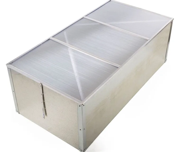 Gewächshaus/Frühbeet G21 GZ11 XL - 150 x 75 x 52 cm, stabile und Feste Aluminiumkonstruktion – Bild 6