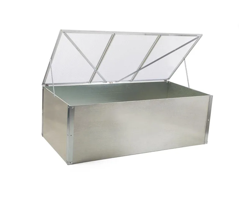 Gewächshaus/Frühbeet G21 GZ11 XL - 150 x 75 x 52 cm, stabile und Feste Aluminiumkonstruktion – Bild 1