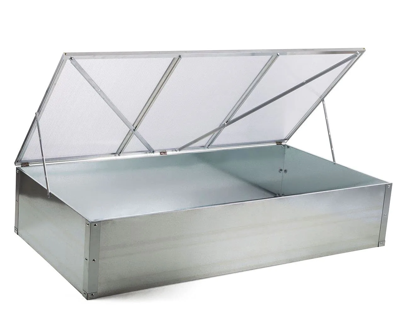 Gewächshaus/Frühbeet G21 GZ11-150 x 75 x 32 cm, stabile und feste Aluminiumkonstruktion - Bild 1