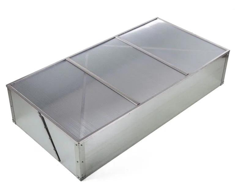 Gewächshaus/Frühbeet G21 GZ11-150 x 75 x 32 cm, stabile und feste Aluminiumkonstruktion – Bild 6