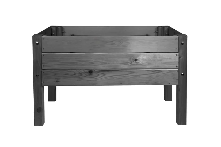 mgc24 Hochbeet Massiv für Kinder, Kiefernholz Natur, 79 x 40 x 50 cm, Rechteckig, Für Garten/Terrasse/Balkon – Bild 7