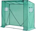 WOLTU Foliengewächshaus 130 g/m², PE halbtransparente Tomatengewächshaus, Plane wasserdicht wetterfest Mehrzwecktreibhaus Pflanzenhaus, Garten, Terrasse, Hinterhof, 200x77x146/169 cm, Weiß - Thumbnail 9