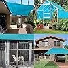 Uv-BestäNdiges 75% Pflanzen WäRmeisolations Netz,Anti-Aging Sonnenschutz Netz Atmungsaktives,Schattiernetz Blau Schattiernetz,FüR Fensterbank Garten Balkon-Schattennetz (2mx3m/6.6ftx9.8ft) – Bild 2