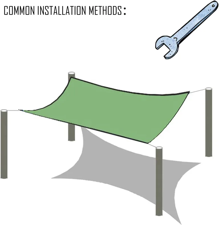 Anti-Aging Sonnenschutz Netz Atmungsaktives,Schattiernetz Grün Schattiernetz Uv-BestäNdiges 75% Pflanzen WäRmeisolations Netz,FüR Fensterbank Garten Balkon-Schattennetz (3mx3m/9.8ftx9.8ft) – Bild 10