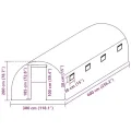 vidaXL Ersatzabdeckung für Gewächshaus (18 m²) 3x6x2 m Transparent - Thumbnail 7