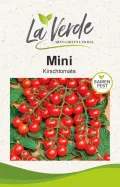 La Verde MEIN GARTEN UND ICH. Black Cherry Tomatensamen für ca. 10 Pflanzen, aromatische Kirschtomate, süß-fruchtige Früchte, Saatgut ohne Gentechnik - Thumbnail 6