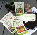 La Verde MEIN GARTEN UND ICH. Black Cherry Tomatensamen für ca. 10 Pflanzen, aromatische Kirschtomate, süß-fruchtige Früchte, Saatgut ohne Gentechnik - Thumbnail 3