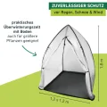Windhager Winterschutzzelt Yukon, Winterschutz für Pflanzen, Winterquartier, Gewächshaus, 1,2 x 1,2 x 1,8 m - Thumbnail 3