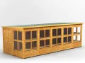Power Schuppen aus Holz, 16 x 8 cm, Gartenhaus 16 x 8 cm - Thumbnail 8