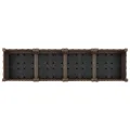 vidaXL Hochbeet Pflanzkasten Pflanzbeet Gemüsebeet Blumenbeet Blumenkasten Frühbeet Gartenbeet Blumenkübel Pflanzkübel 160x40x23cm Polypropylen - Thumbnail 8